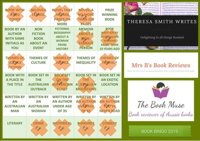 book bingo 2019 3 August
